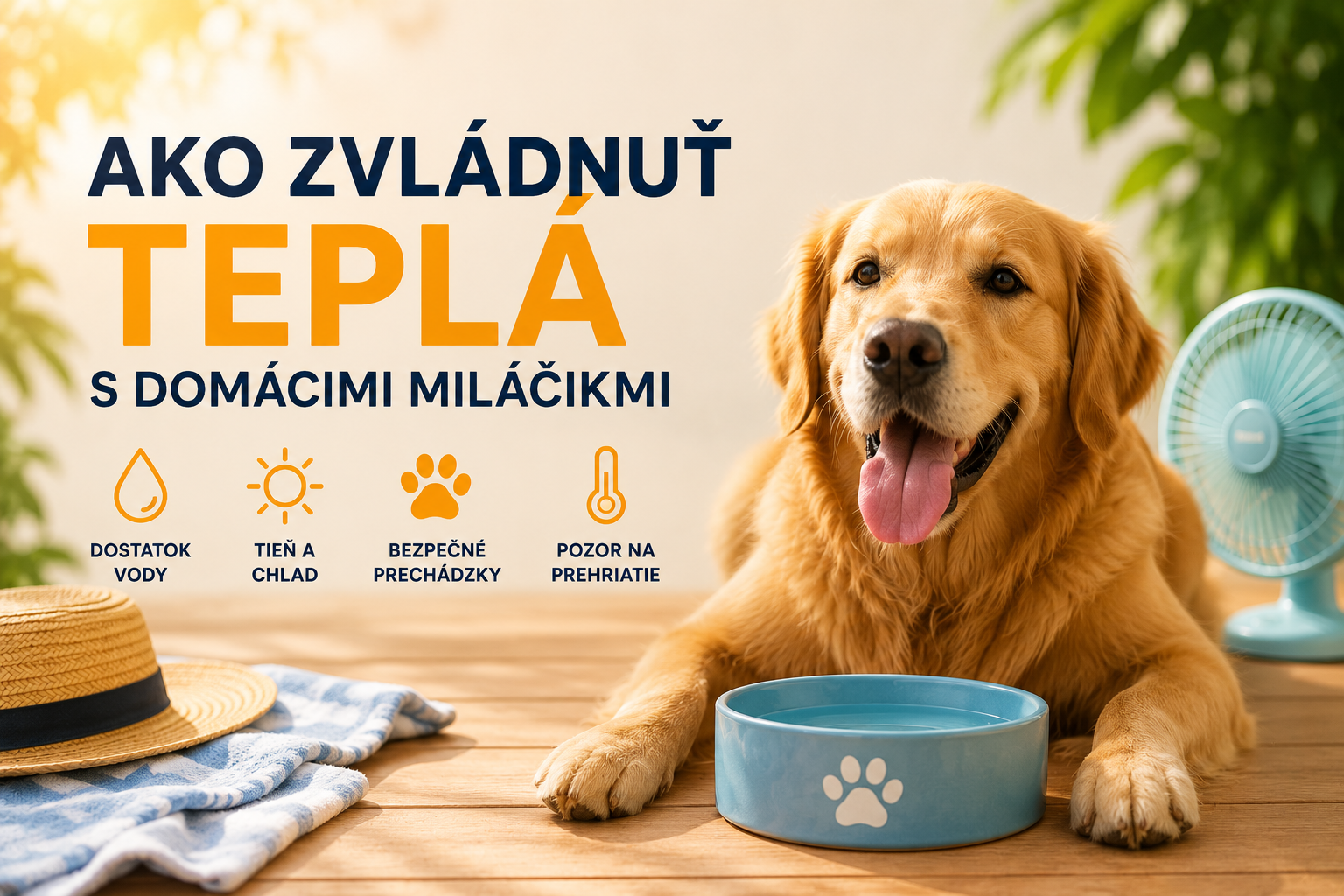 Horúčavy a domáci miláčikovia